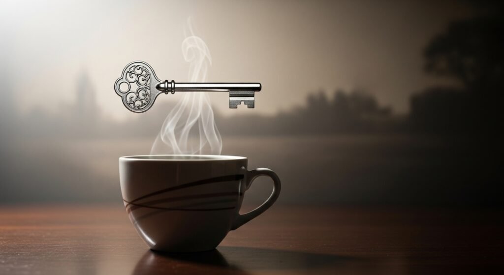 The key in the coffee cup - NJ WORLD